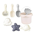 Kids Sea-Themed Sandcastle Building Kit with Shovels, Molds & Buckets – Creative Outdoor Beach Toy Set for Kids