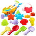 Kids Beach Toy Set Baby Sand & Water Play Kit with Bucket Shovel Rake Watering Can Summer Outdoor Sandbox Tools