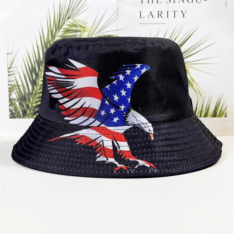 USA 250th Anniversary Bucket Hat Unisex Men Women Breathable Outdoor Travel Sun Protection 1776-2026 American Heritage Cap