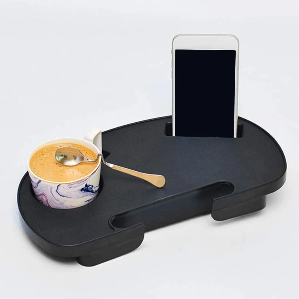 Plastic Universal Chair Cup Holder Snack Tray for Leisure Chair Camping Chair