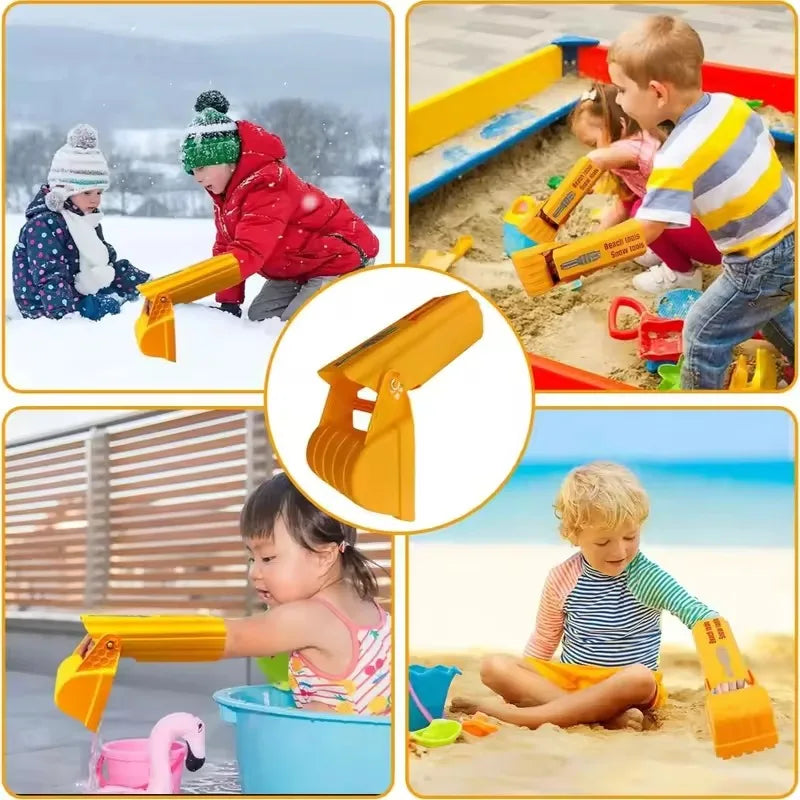 1/2PCS Excavator Digging Hand Arm Sand Snow  Beach Toy Shovel Tool Play in Water Boy Girl Outdoor ls For boys and girls Summer