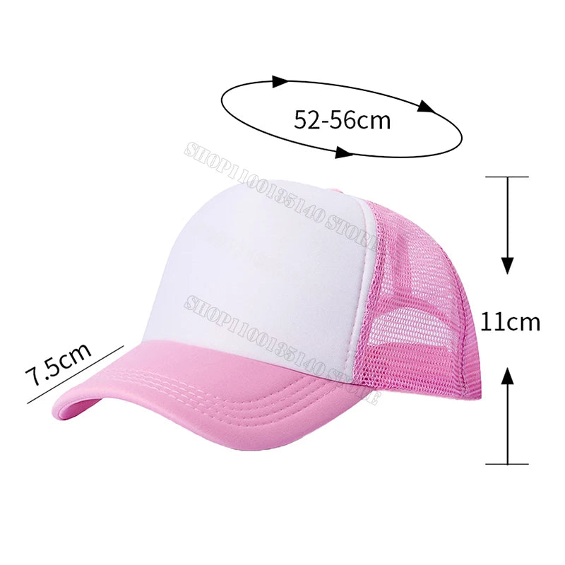 Smilings Critters Baseball Cap Cartoon Summer Kids Caps Anime Print Children Adult Base Hat Boys Girl Casual Sunshade Hats Decor