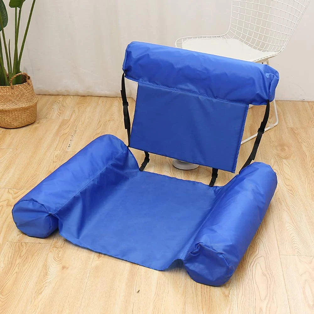 1PC Foldable Inflatable Mattresses for Water Fun Swimming Pool Hammock Lounge Chairs Water Sports Pool Floats Beach Accessories