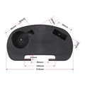 Plastic Universal Chair Cup Holder Snack Tray for Leisure Chair Camping Chair
