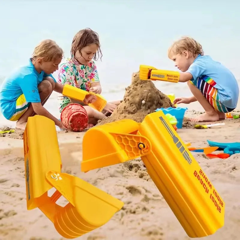 1/2PCS Excavator Digging Hand Arm Sand Snow  Beach Toy Shovel Tool Play in Water Boy Girl Outdoor ls For boys and girls Summer