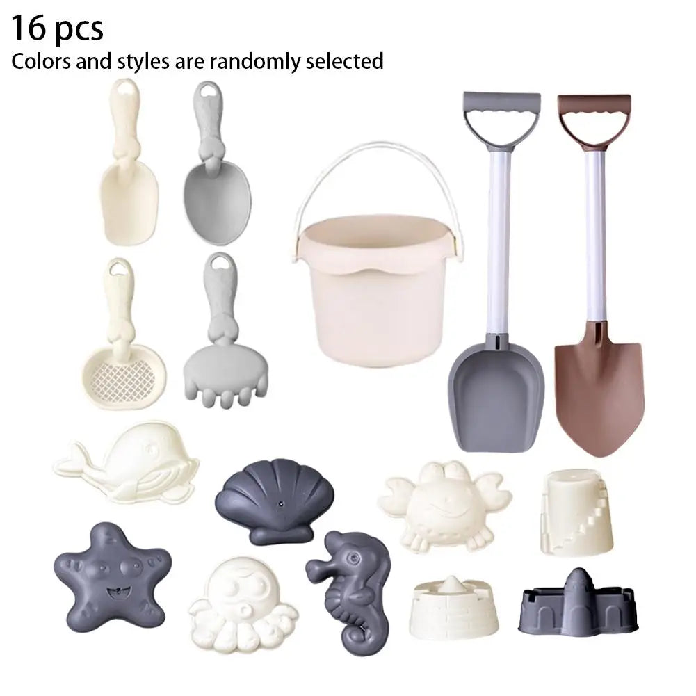 Children's Beach Toy Set, ATV, Sand Digging and Water Toy, Beach Bucket, Hourglass, Shovel, Beach Sand Play Tool Kids' Gifts