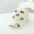 Adjustable Cotton Baseball Caps for Kids Ages 3-8 Boys and Girls Durable Comfortable Sun Protection Hat