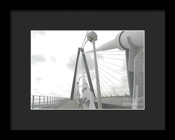 Cable-Stayed Bridge Architecture - Framed Print