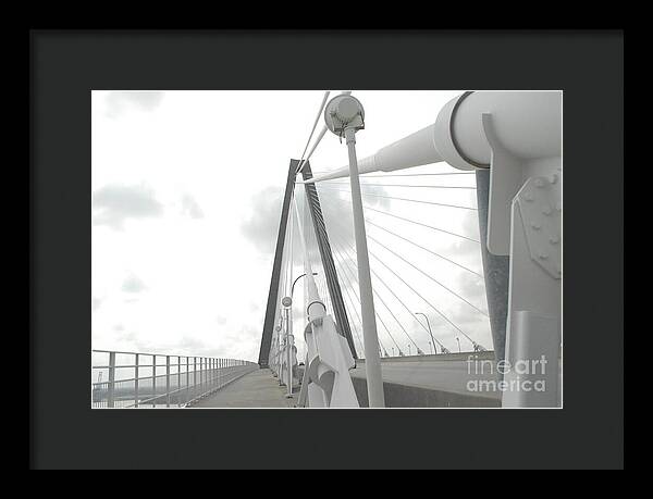 Cable-Stayed Bridge Architecture - Framed Print