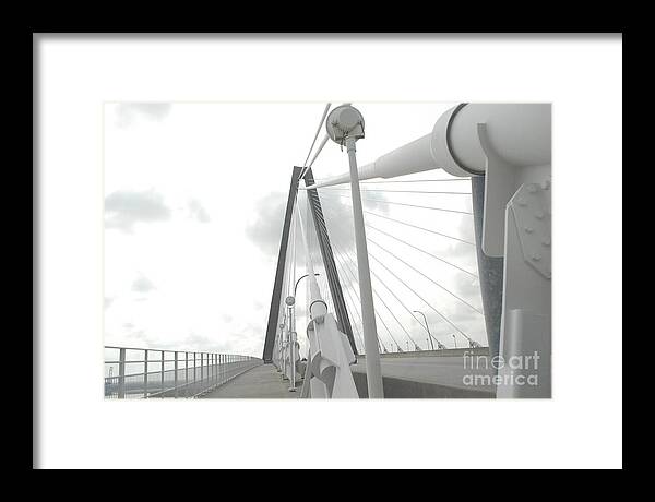 Cable-Stayed Bridge Architecture - Framed Print
