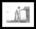 Cable-Stayed Bridge Architecture - Framed Print