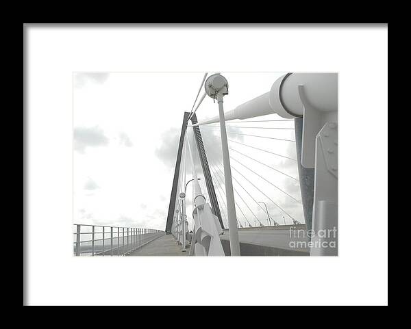 Cable-Stayed Bridge Architecture - Framed Print