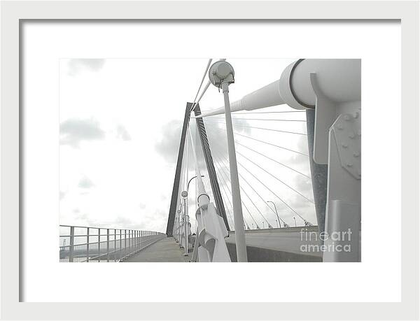 Cable-Stayed Bridge Architecture - Framed Print