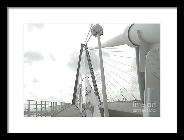 Cable-Stayed Bridge Architecture - Framed Print