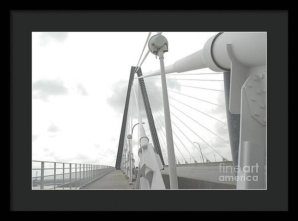 Cable-Stayed Bridge Architecture - Framed Print