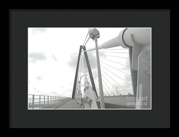 Cable-Stayed Bridge Architecture - Framed Print