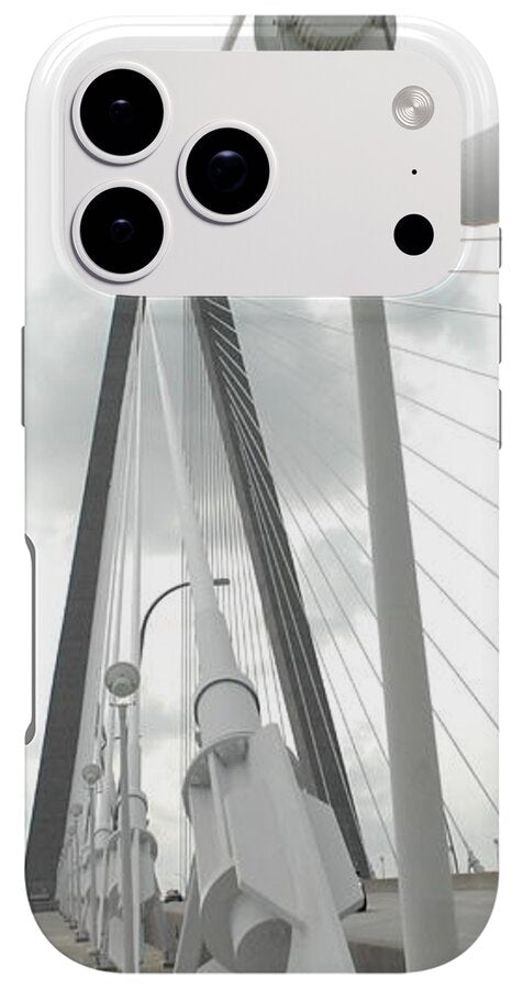 Cable-Stayed Bridge Architecture - Phone Case