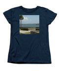 Coastal View with Sailing Boats - Women's T-Shirt (Standard Fit)
