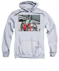 Colorful Bicycles on a Boardwalk - Sweatshirt