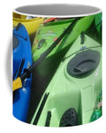 Colorful Kayaks and Paddle Gear - Mug