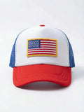 Independence Day Patriotic Baseball Cap for Kids Ages 3-8