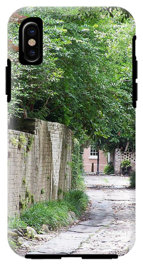 Historic Cobblestone Alley - Phone Case