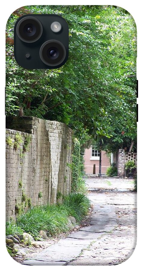 Historic Cobblestone Alley - Phone Case