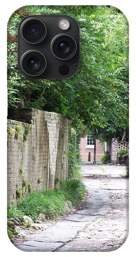 Historic Cobblestone Alley - Phone Case