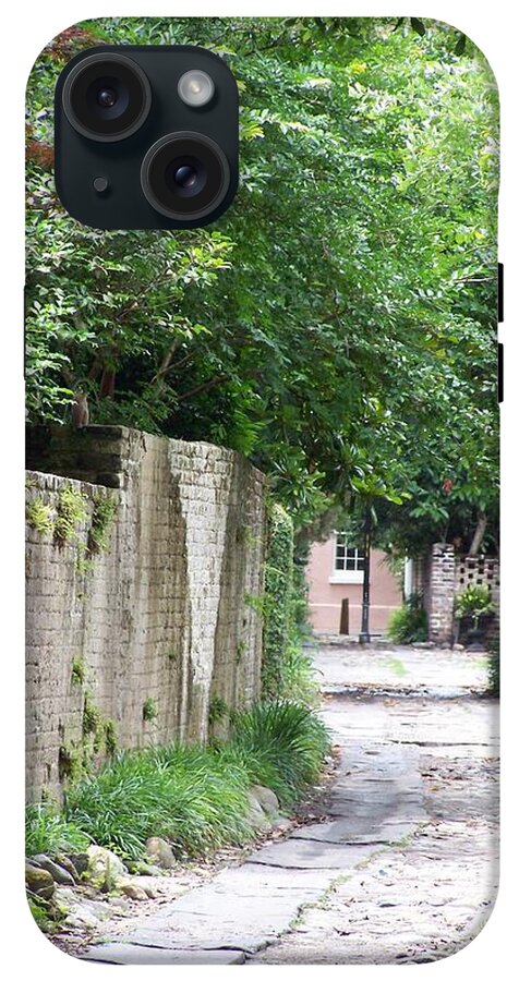 Historic Cobblestone Alley - Phone Case