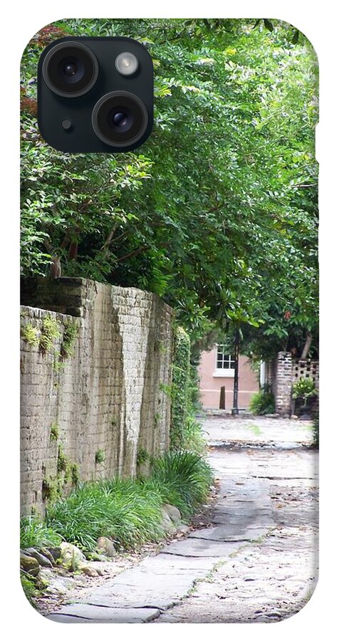 Historic Cobblestone Alley - Phone Case