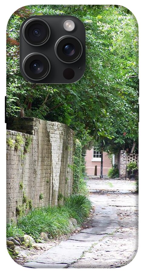 Historic Cobblestone Alley - Phone Case