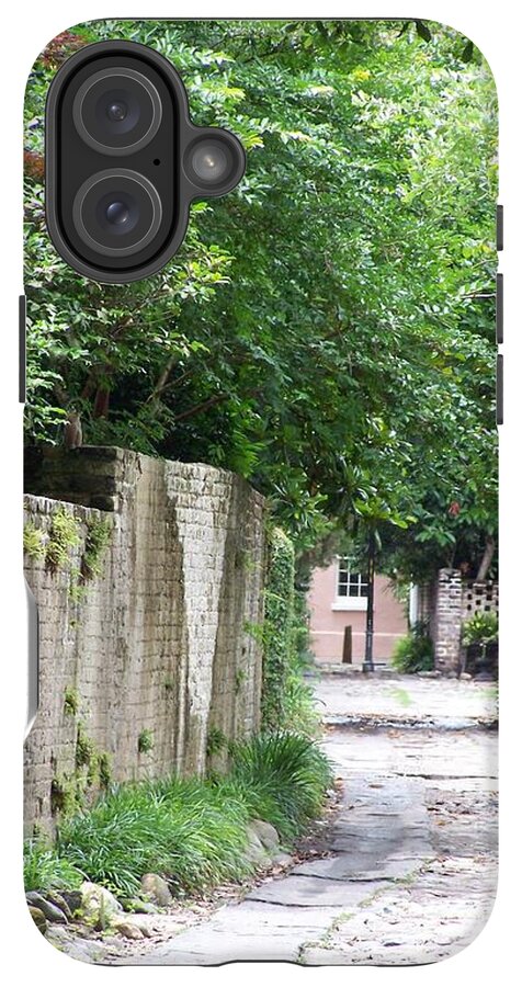 Historic Cobblestone Alley - Phone Case