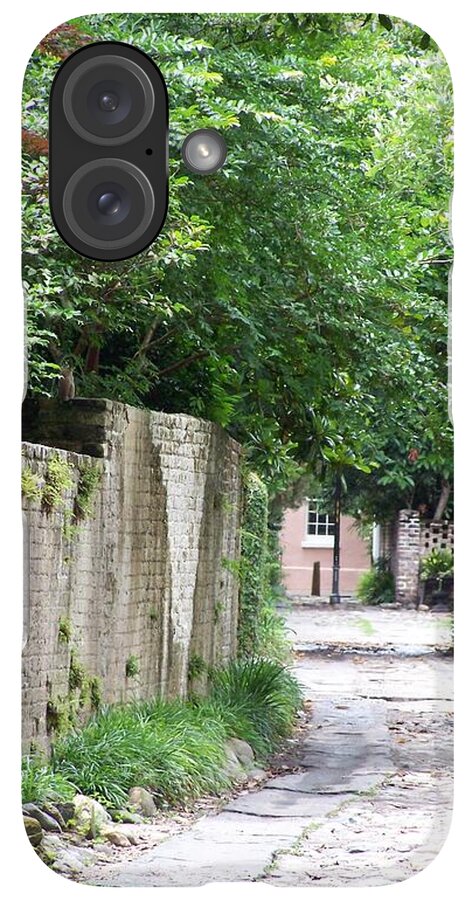 Historic Cobblestone Alley - Phone Case