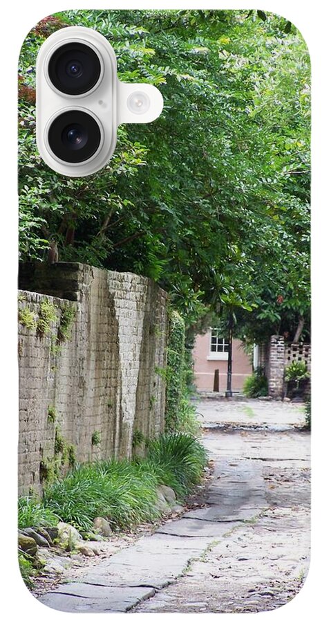 Historic Cobblestone Alley - Phone Case