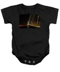 Illuminated Bridge at Night - Baby One-Piece