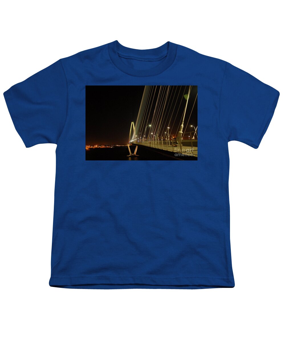Illuminated Bridge at Night - Youth T-Shirt