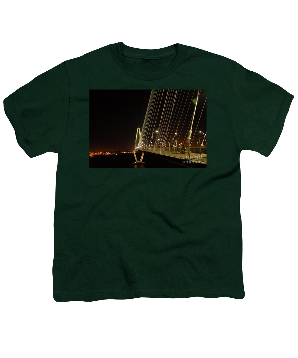 Illuminated Bridge at Night - Youth T-Shirt