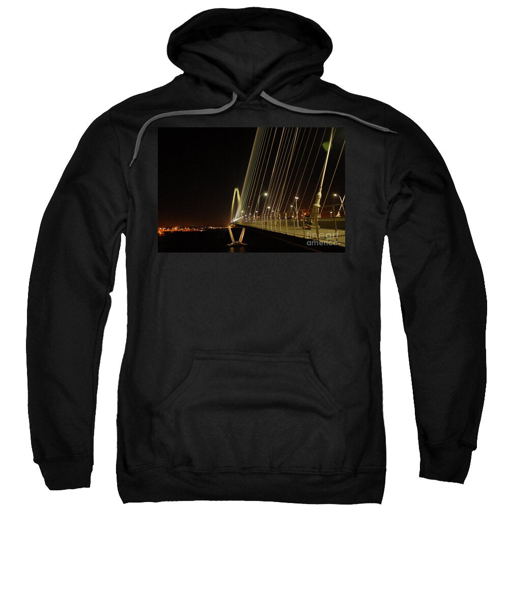 Illuminated Bridge at Night - Sweatshirt