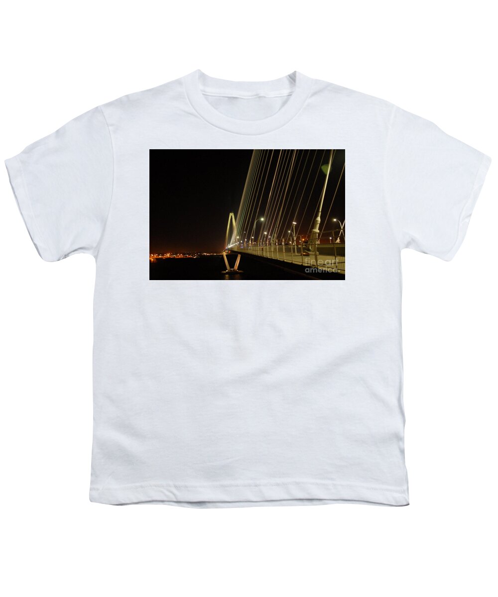 Illuminated Bridge at Night - Youth T-Shirt