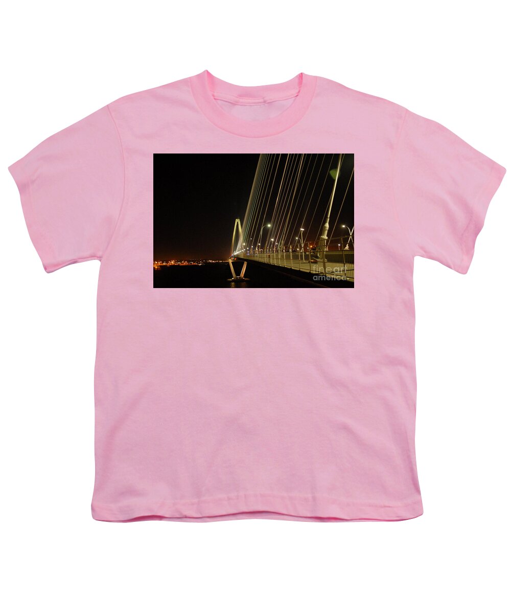Illuminated Bridge at Night - Youth T-Shirt