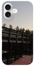 Kayak by Wooden Dock at Dusk - Phone Case
