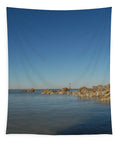 Lighthouse by Rocky Shore - Tapestry