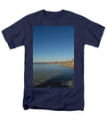Lighthouse by Rocky Shore - Men's T-Shirt  (Regular Fit)