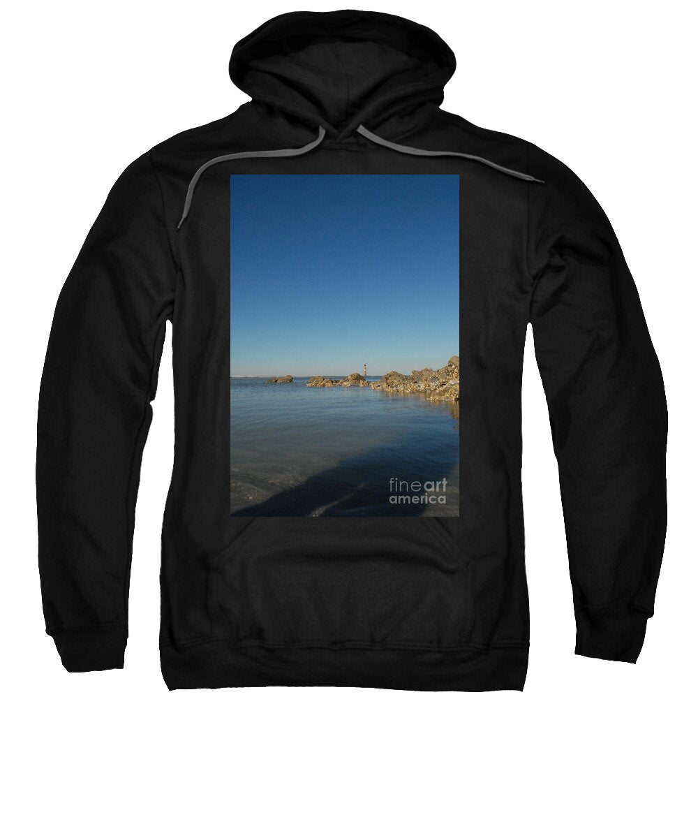 Lighthouse by Rocky Shore - Sweatshirt