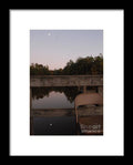 Quiet Evening by the Lakeside - Framed Print