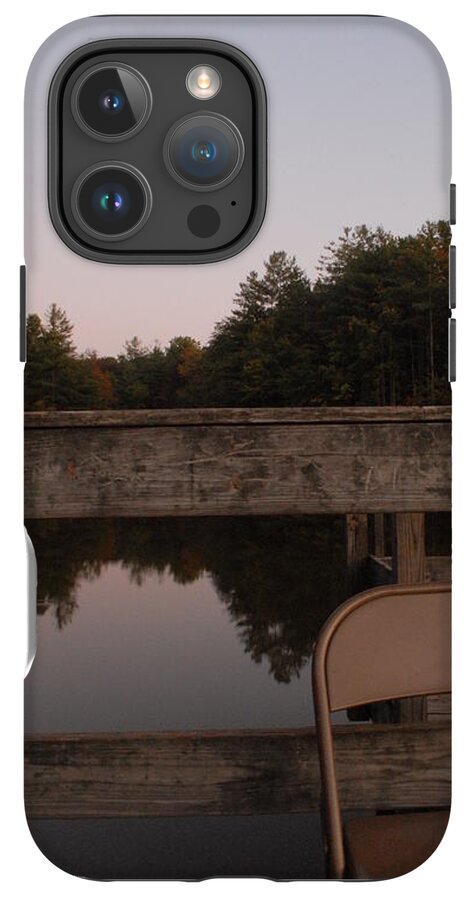 Quiet Evening by the Lakeside - Phone Case