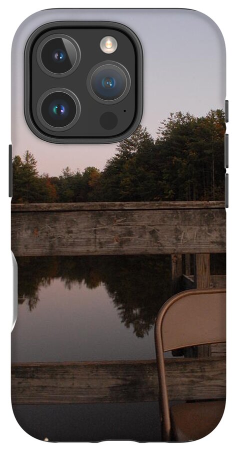 Quiet Evening by the Lakeside - Phone Case