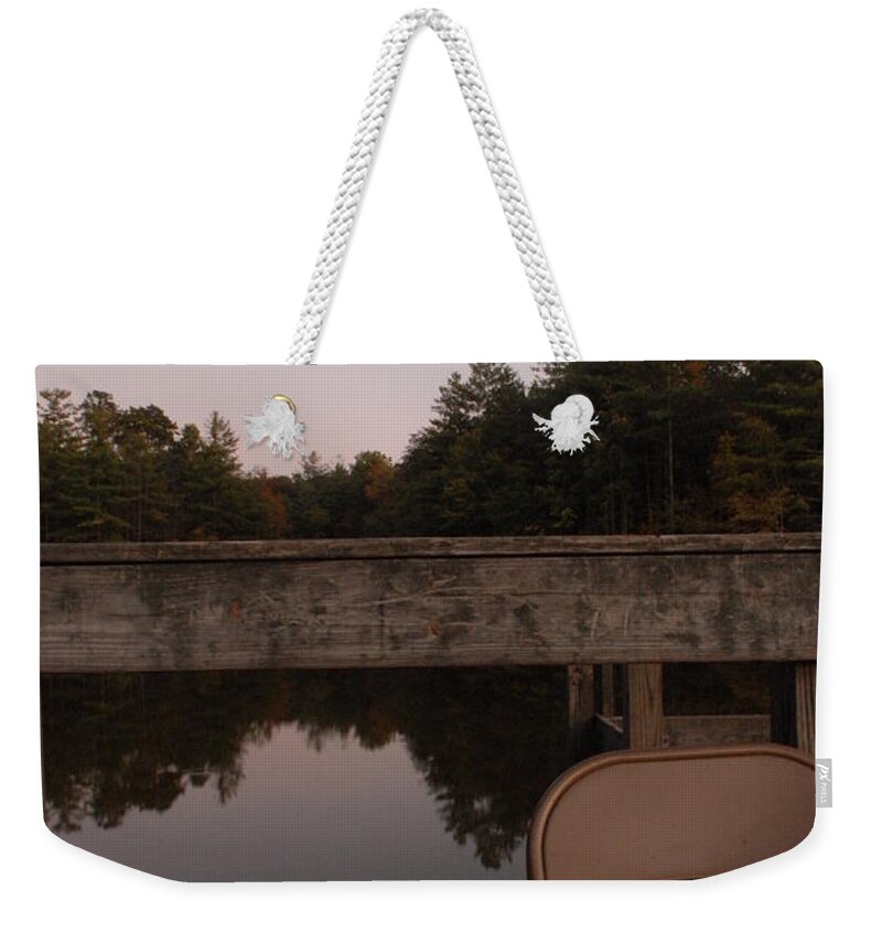 Quiet Evening by the Lakeside - Weekender Tote Bag