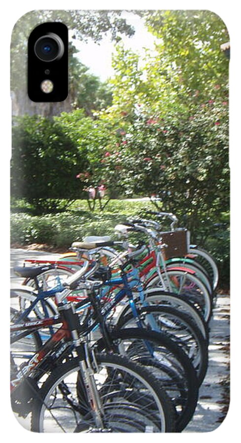 Row of Bicycles in the Sun - Phone Case