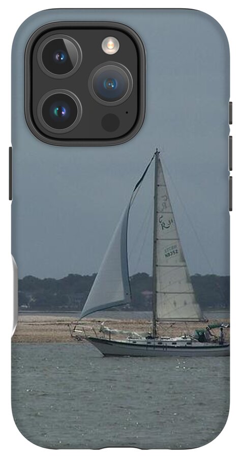 Sailboat on a Calm Sea - Phone Case